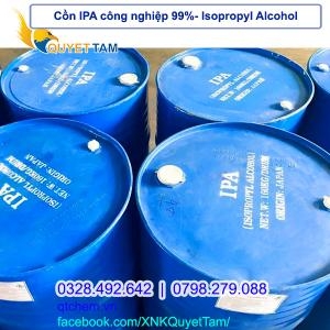 Cồn IPA công nghiệp 99%- Cồn Isopropyl alcohol
